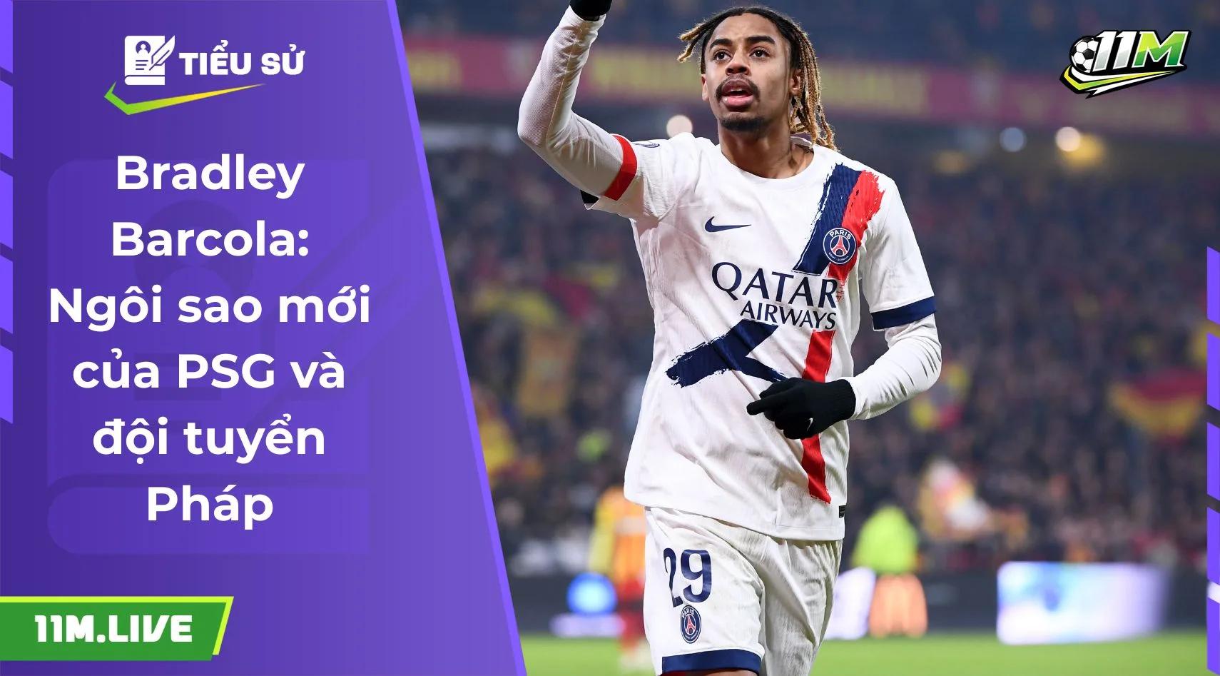 Bradley Barcola: Ngôi sao mới của PSG và đội tuyển Pháp