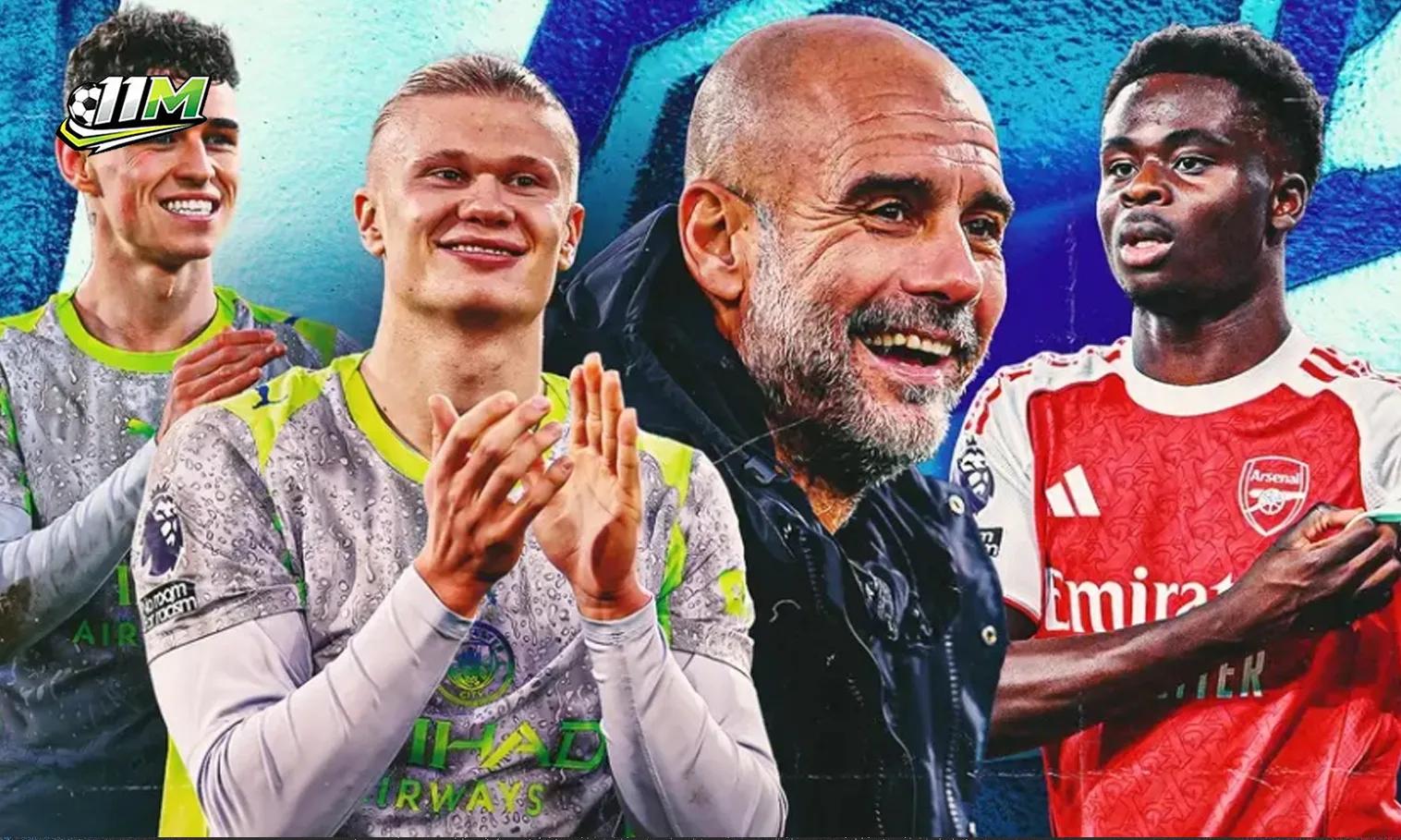 Cuộc đua Premier League: Man City tiến sát, Arsenal đối mặt nỗi ám ảnh cũ