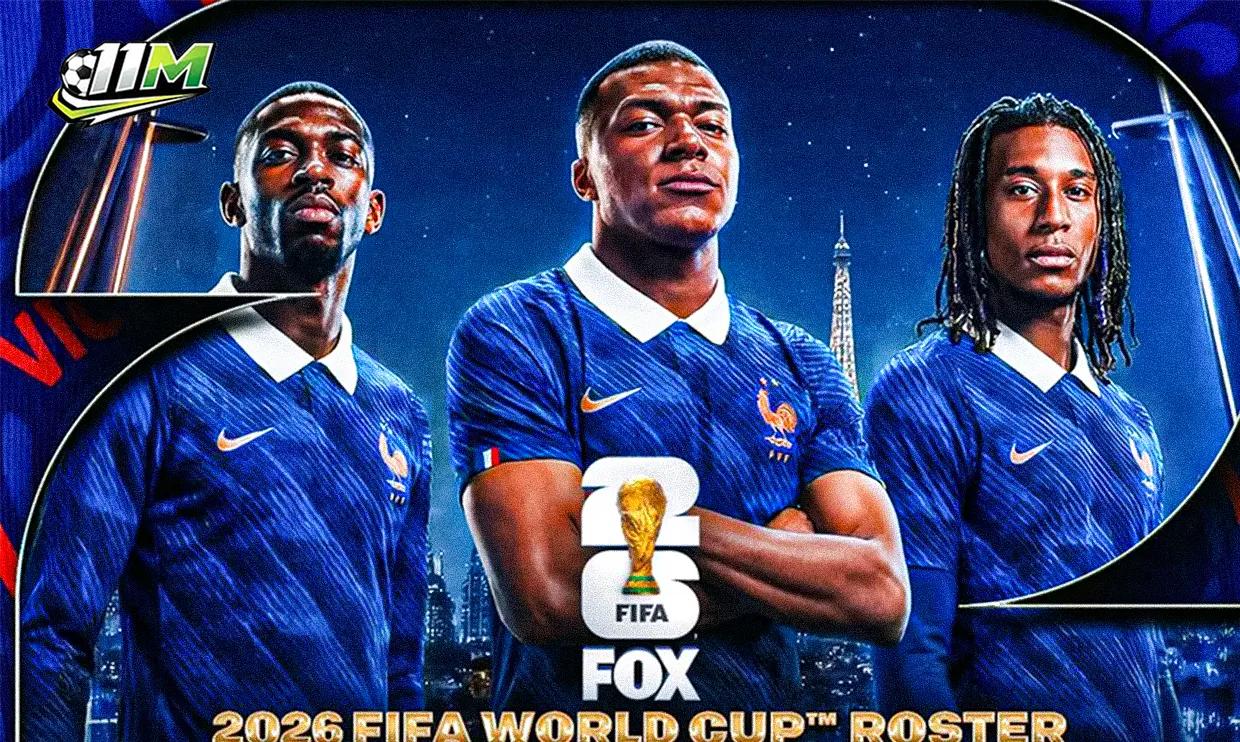 Đội hình mạnh nhất World Cup 2026: Khi Les Bleus là "ngọn núi" không thể xô đổ