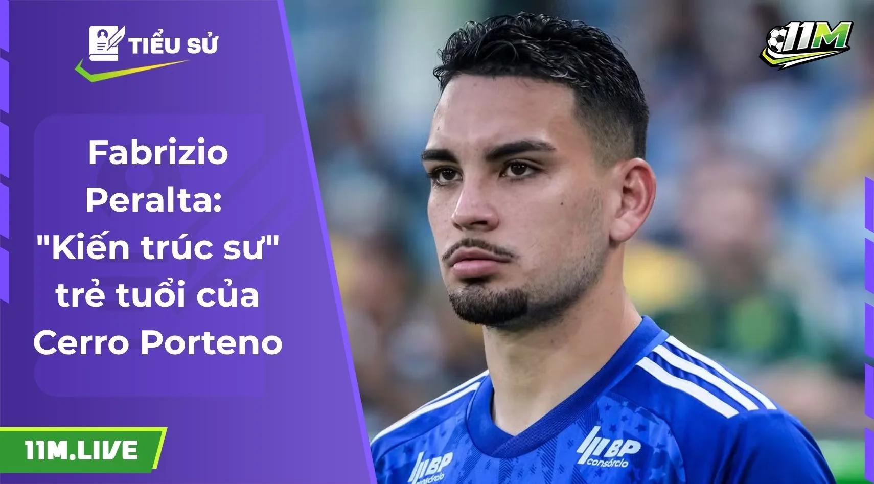 Fabrizio Peralta: "Kiến trúc sư" trẻ tuổi của Cerro Porteno