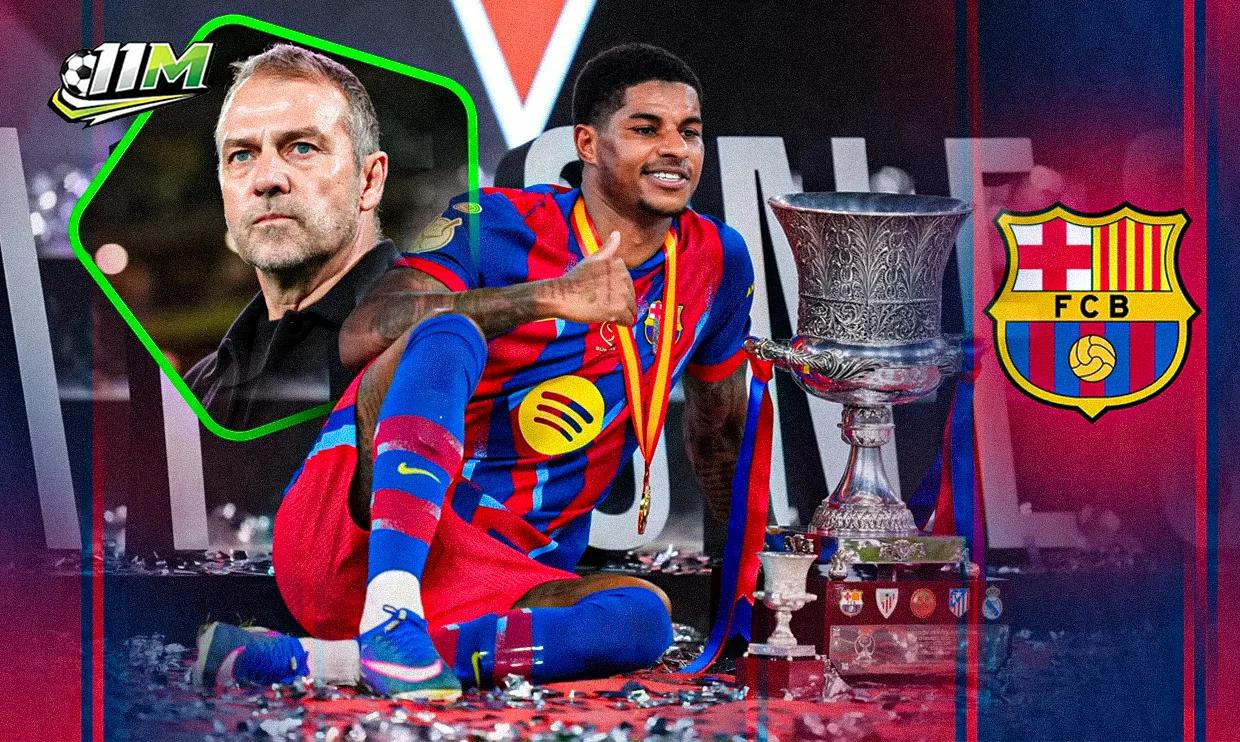 Barca đề xuất mượn Rashford thêm 1 năm rồi mua đứt: Nước đi khôn ngoan của Hansi Flick