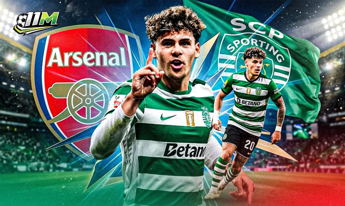 Arsenal kích hoạt thương vụ "bom tấn" 69 triệu bảng từ Sporting Lisbon