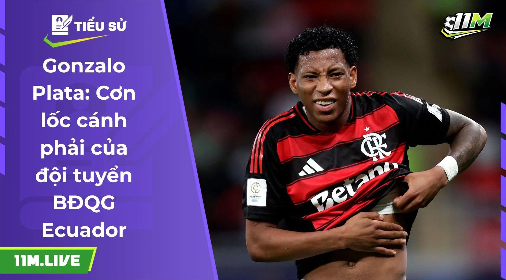 Gonzalo Plata: Cơn lốc cánh phải của đội tuyển BĐQG Ecuador