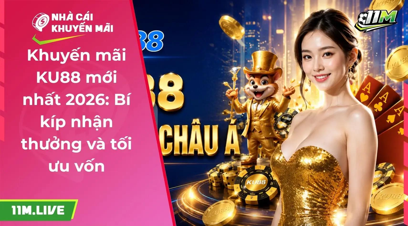 Khuyến mãi KU88 mới nhất 2026: Bí kíp nhận thưởng và tối ưu vốn