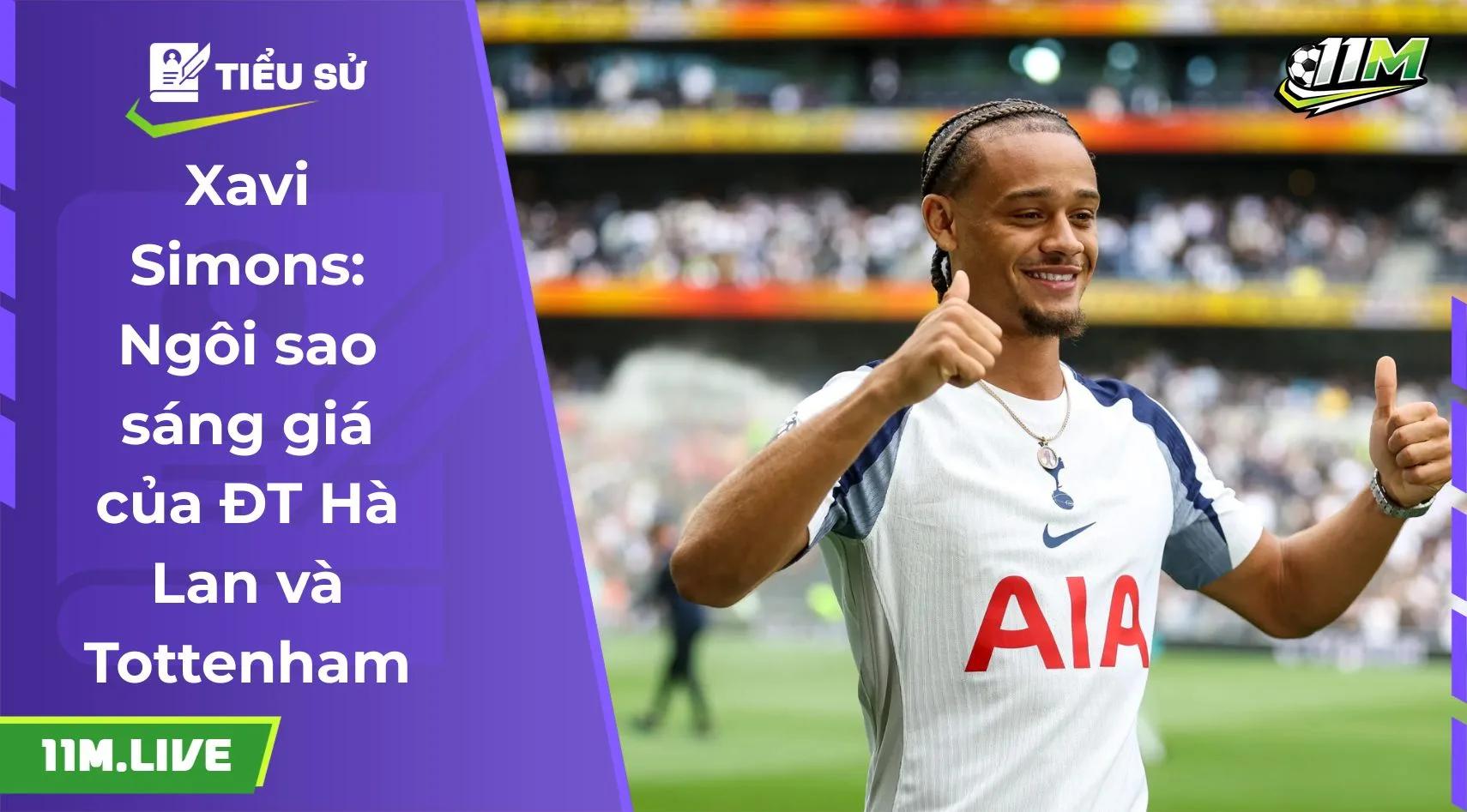 Xavi Simons: Ngôi sao sáng giá của ĐT Hà Lan và Tottenham