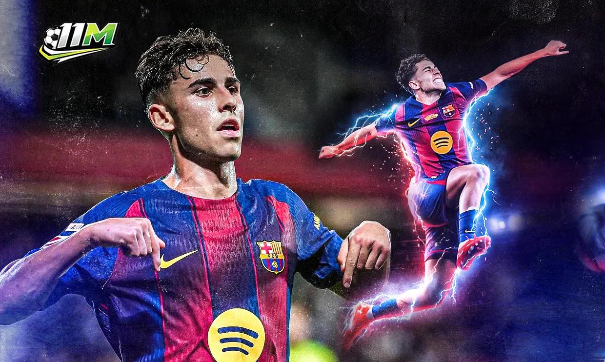 Vượt mặt Bruno và Vitinha, "Báu vật" Fermin Lopez thống trị tuyến giữa Barca.