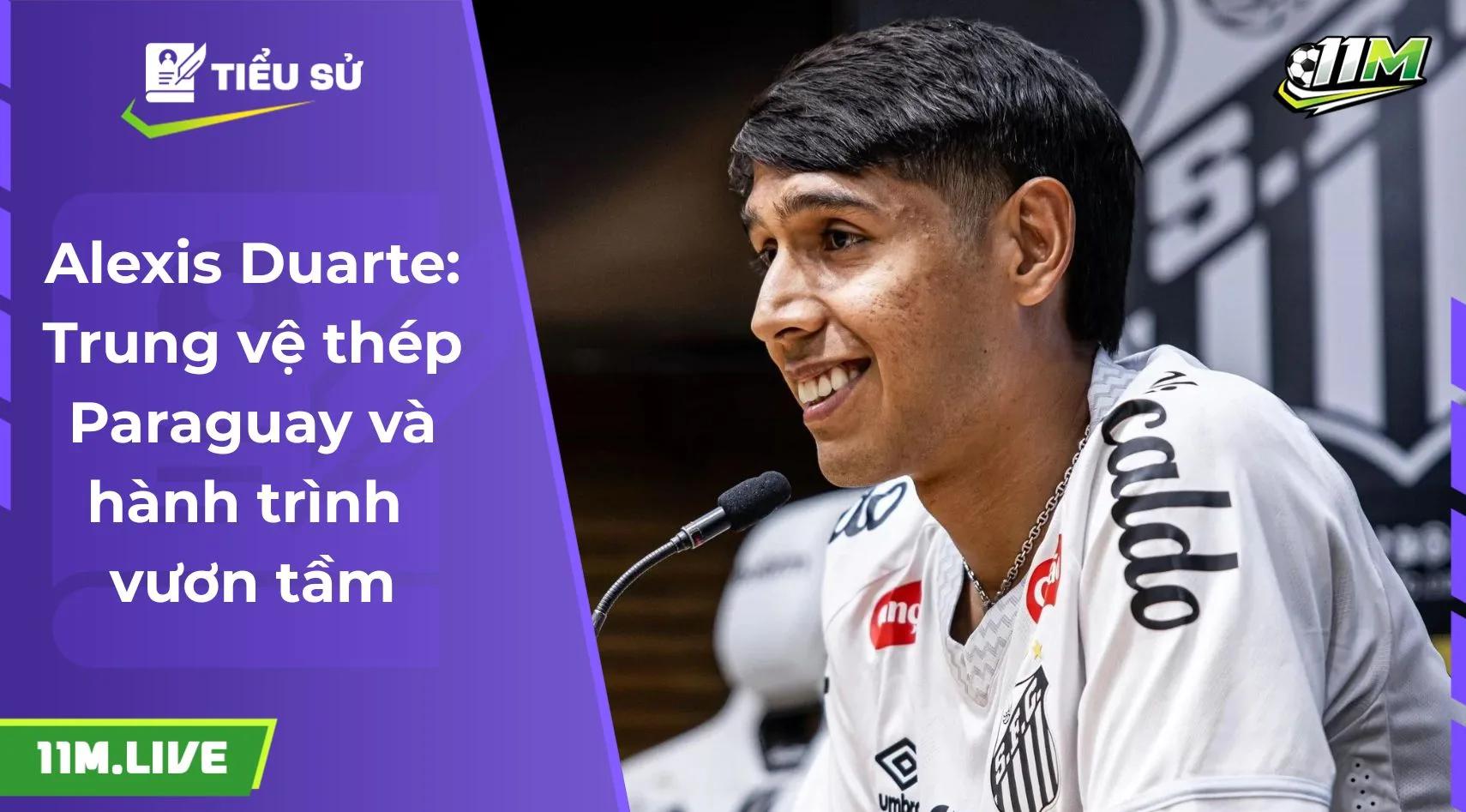 Alexis Duarte: Trung vệ thép Paraguay và hành trình vươn tầm
