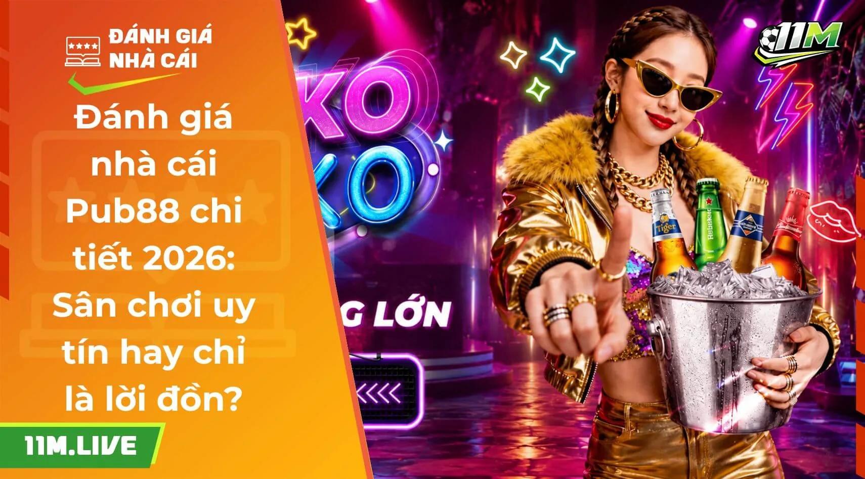 Đánh giá nhà cái Pub88 chi tiết 2026: Sân chơi uy tín hay chỉ là lời đồn?