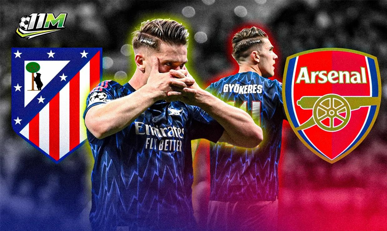 Arsenal cầm hòa Atletico: Viktor Gyokeres và bản lĩnh "lạnh lùng như băng"
