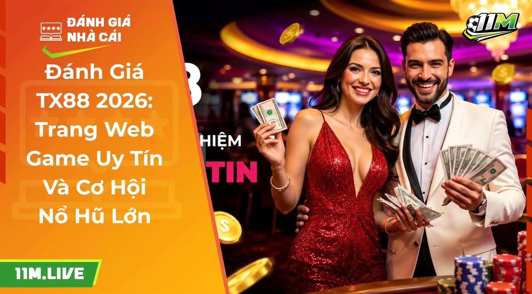 Đánh Giá TX88 2026: Trang Web Game Uy Tín Và Cơ Hội Nổ Hũ Lớn