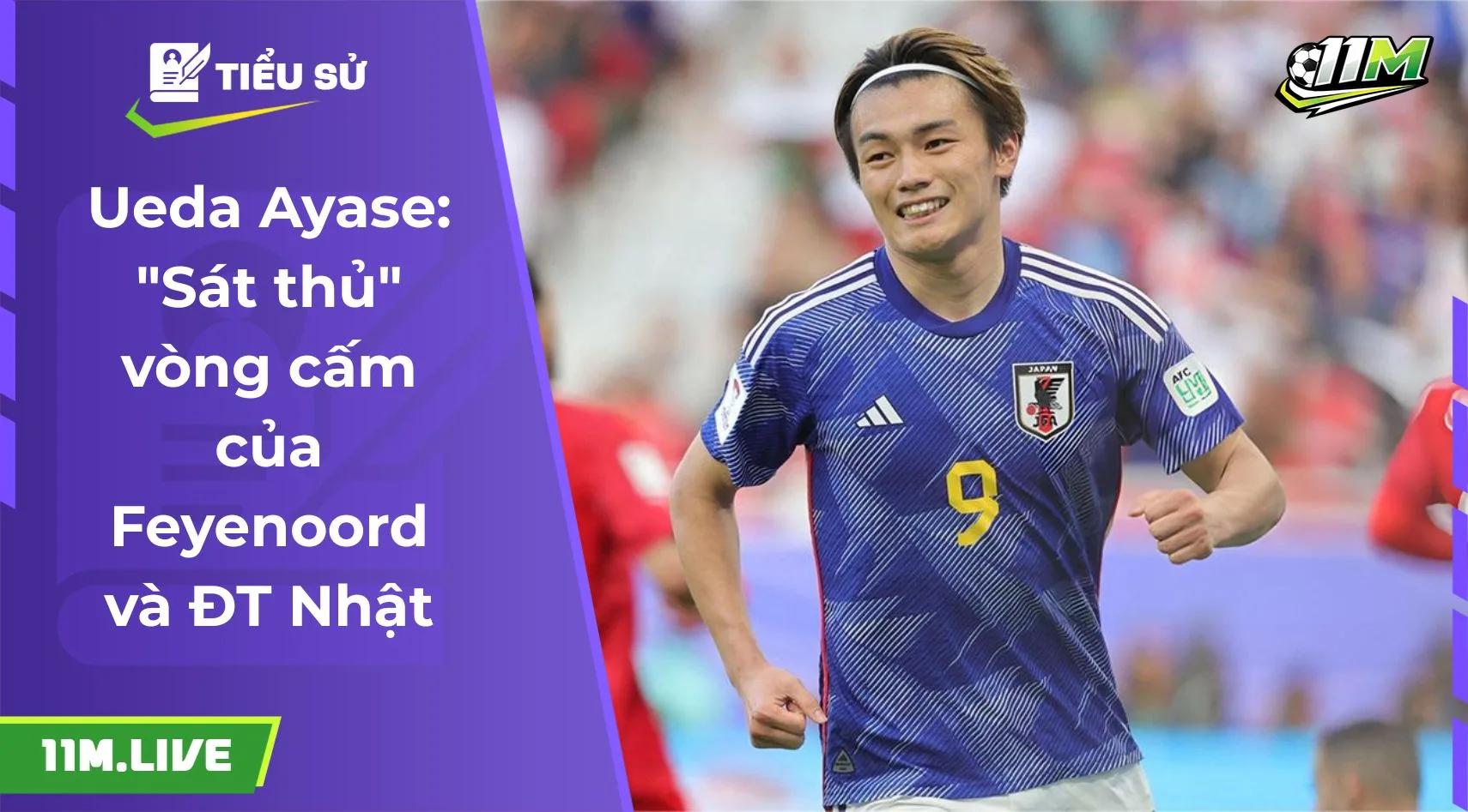 Ueda Ayase: "Sát thủ" vòng cấm của Feyenoord và ĐT Nhật