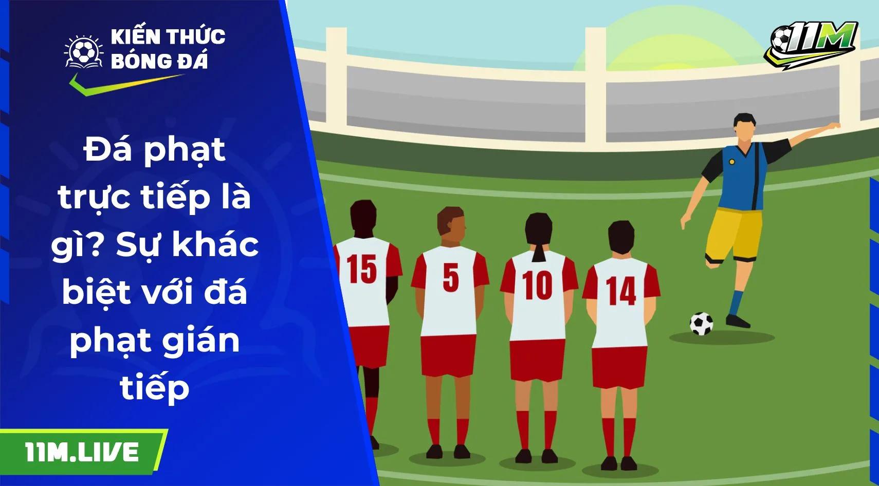 Đá phạt trực tiếp là gì? Sự khác biệt với đá phạt gián tiếp