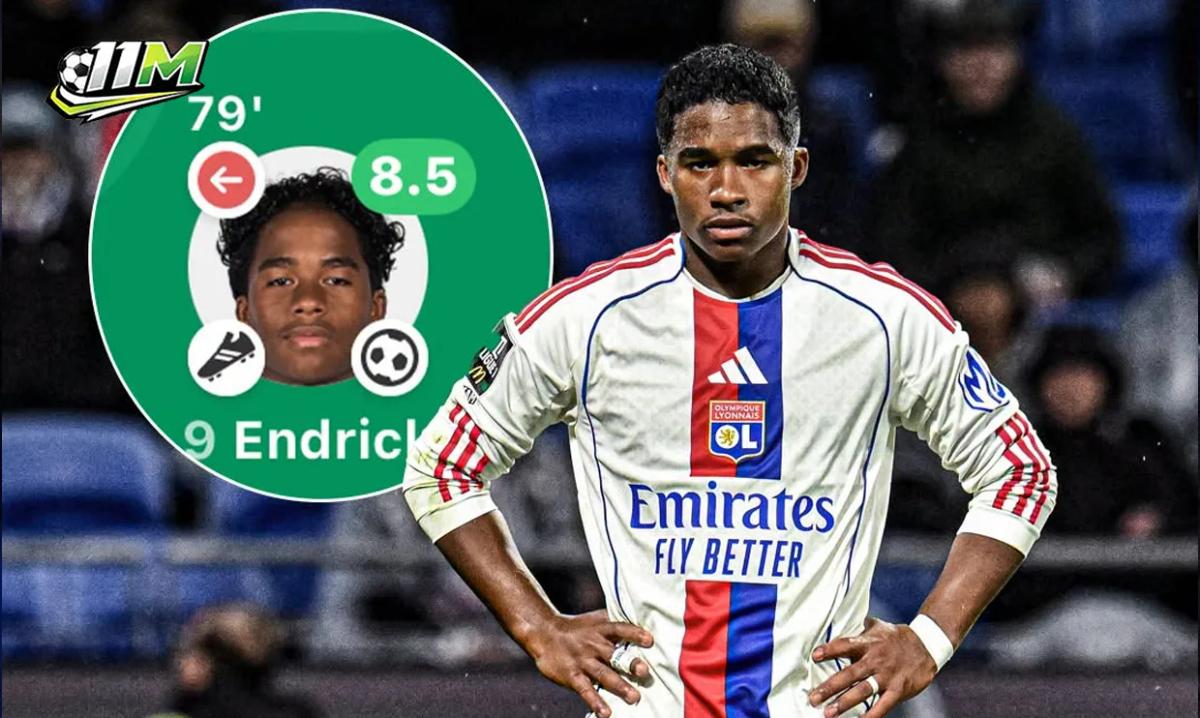 Màn trình diễn "điểm 10" tại Ligue 1: Endrick gửi lời thách thức đanh thép đến HLV Carlo Ancelotti