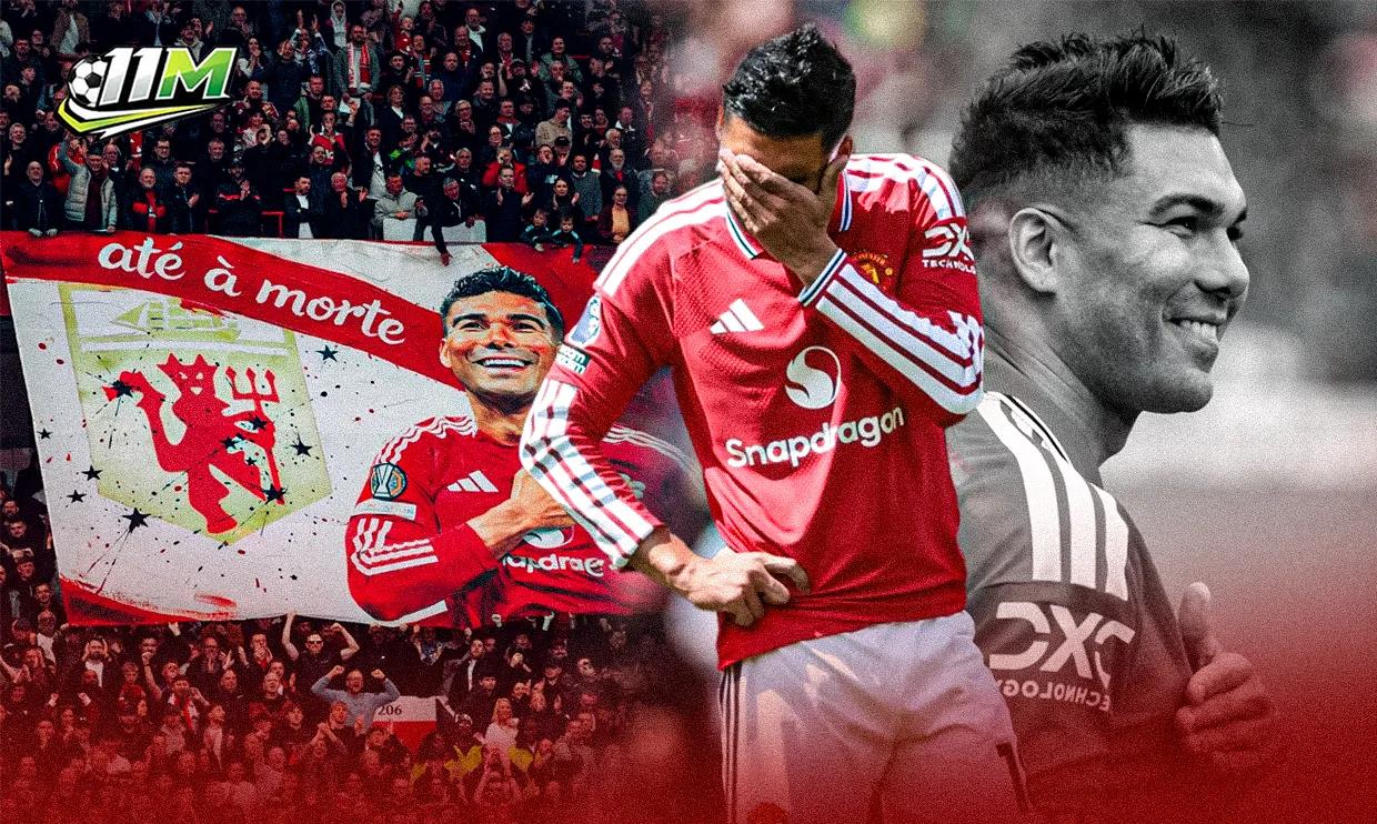 Sân khấu đẫm nước mắt tại Old Trafford: Casemiro hủy họp báo vì quá xúc động ngày chia tay Man Utd