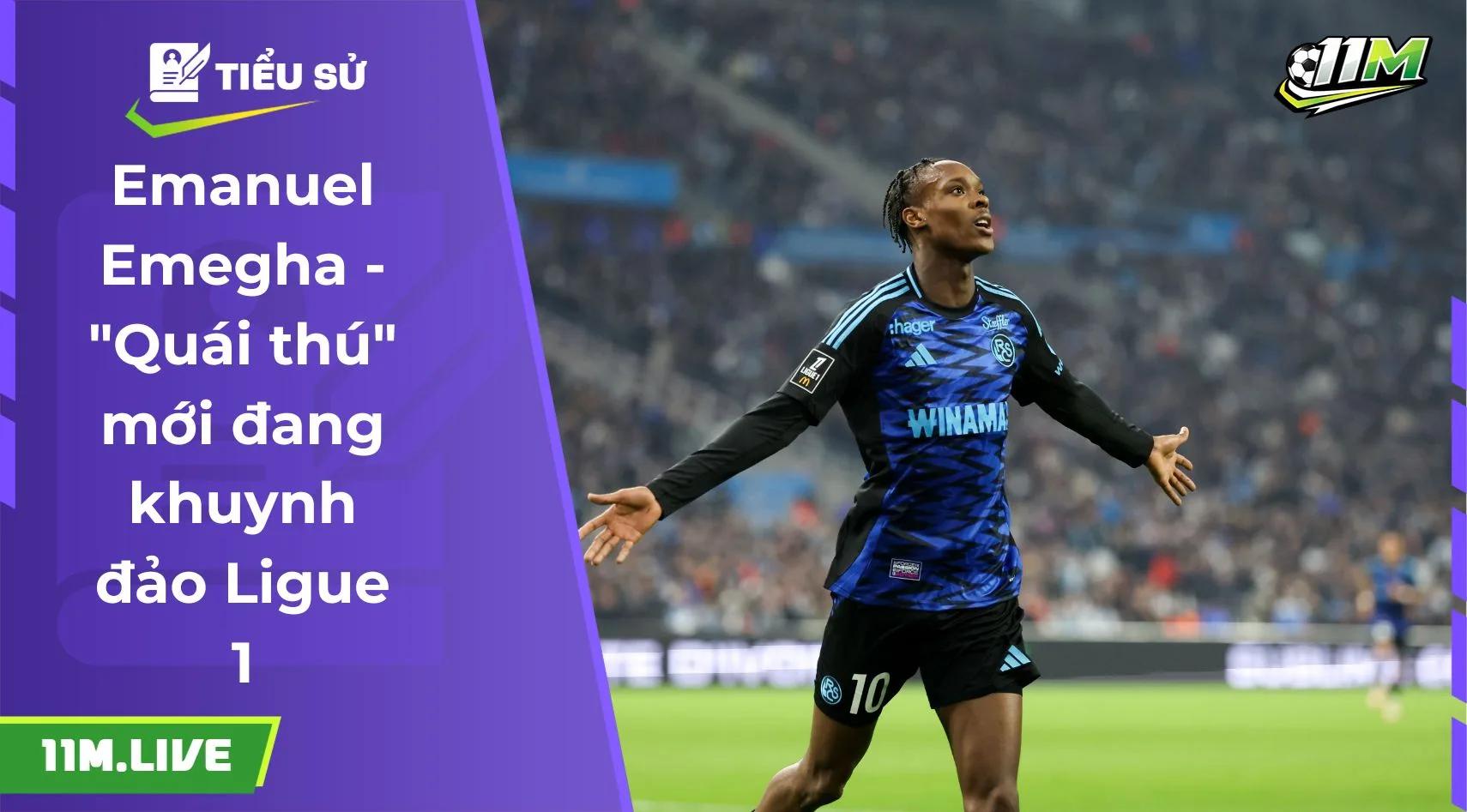 Emanuel Emegha - "Quái thú" mới đang khuynh đảo Ligue 1