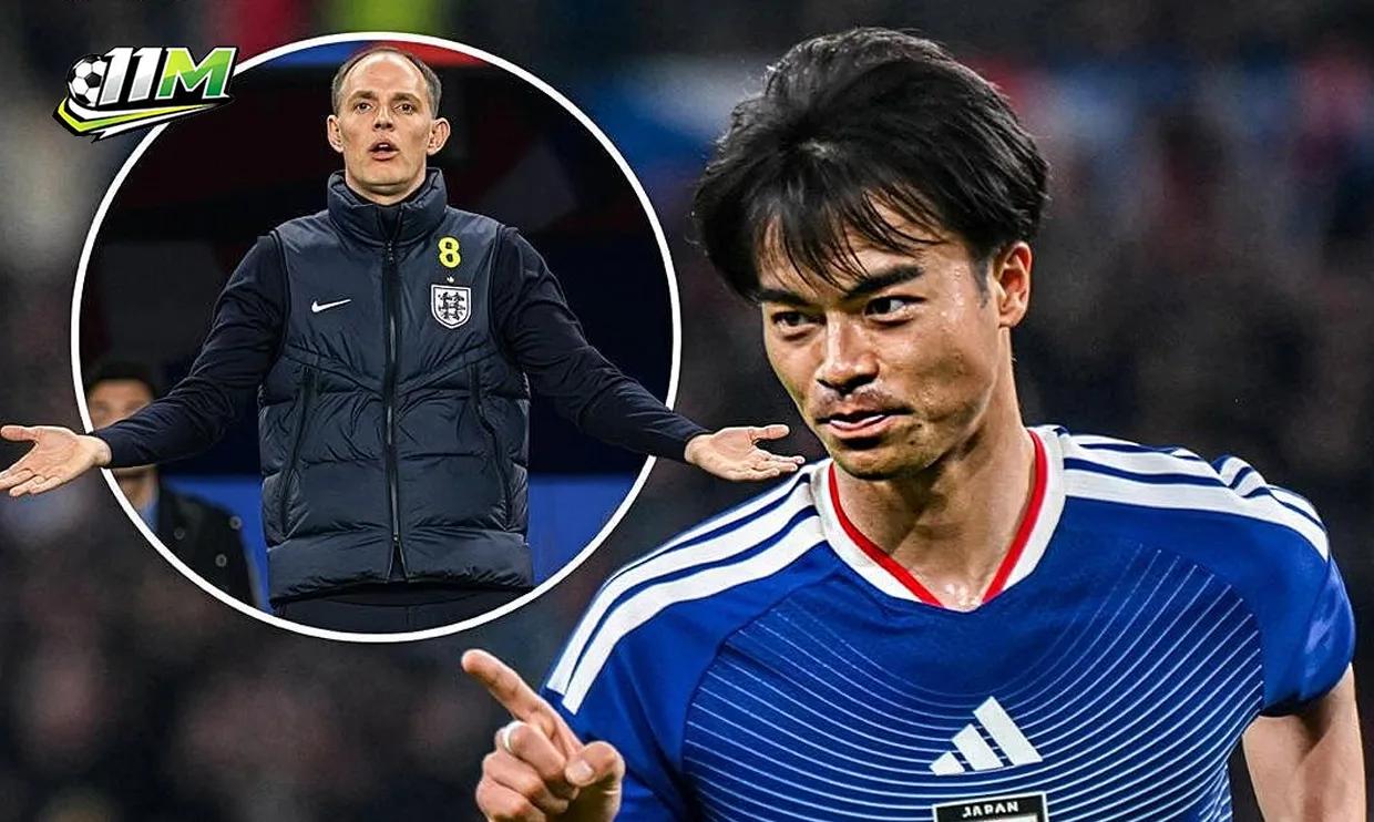 Cú sốc Wembley: Khi "Giáo sư" Mitoma giải mã thành công hệ thống của Thomas Tuchel