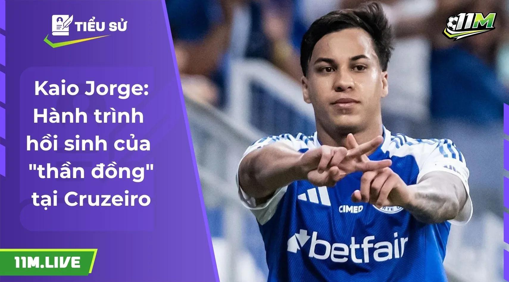 Kaio Jorge: Hành trình hồi sinh của "thần đồng" tại Cruzeiro