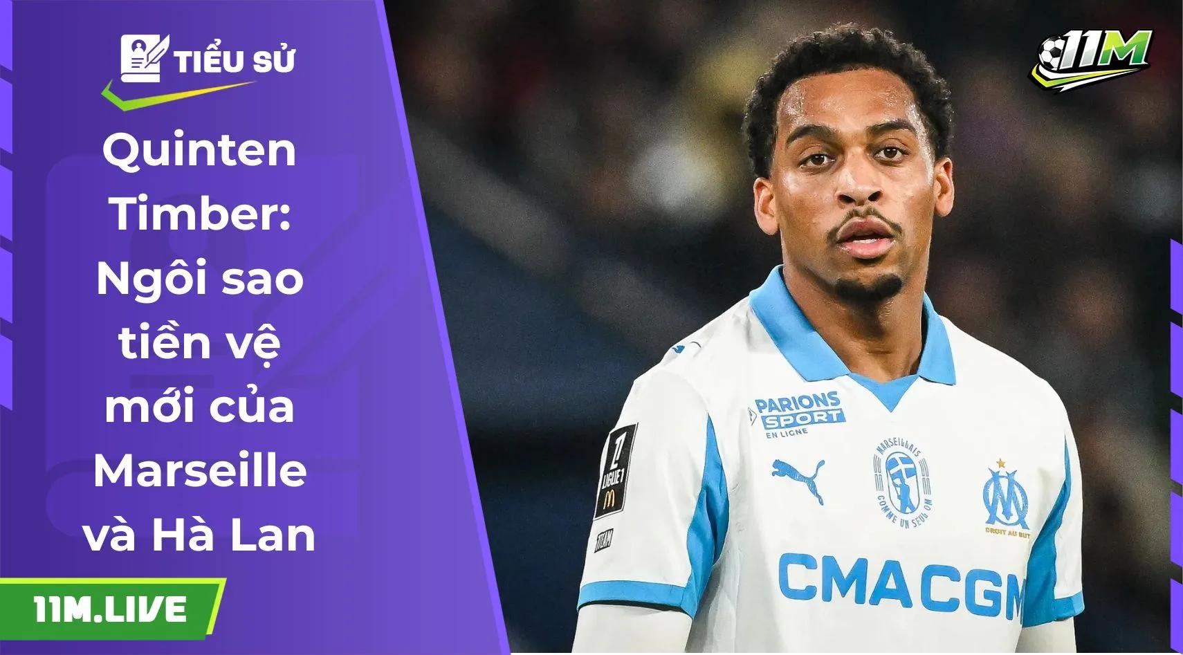 Quinten Timber: Ngôi sao tiền vệ mới của Marseille và Hà Lan