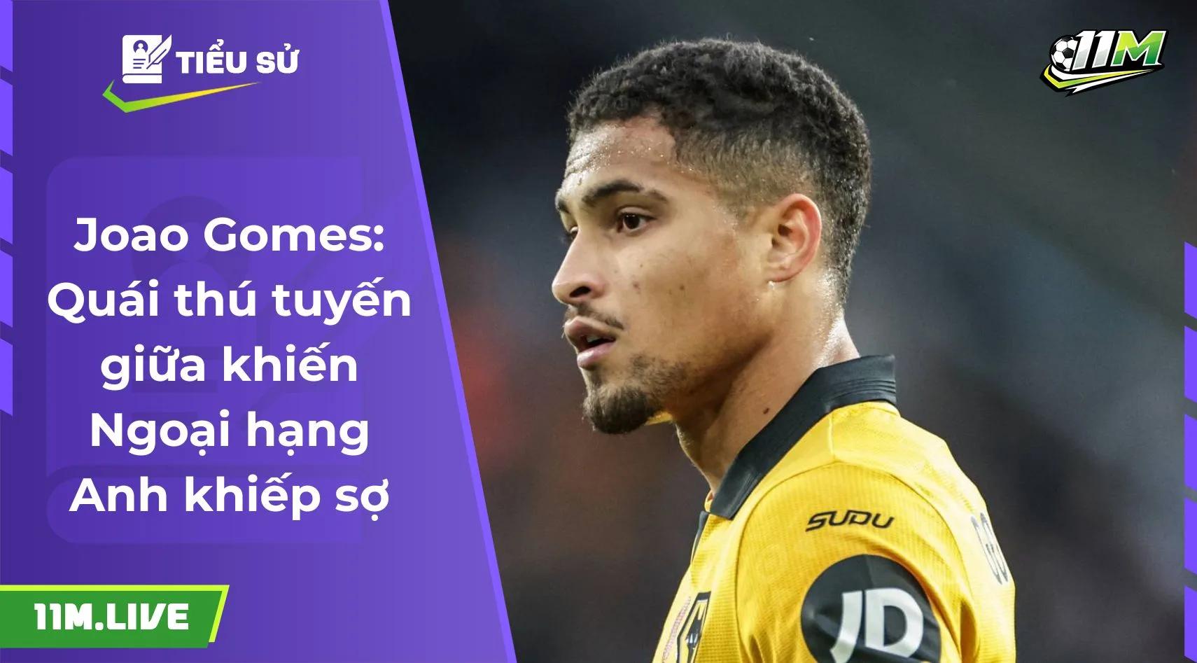 Joao Gomes: Quái thú tuyến giữa khiến Ngoại hạng Anh khiếp sợ