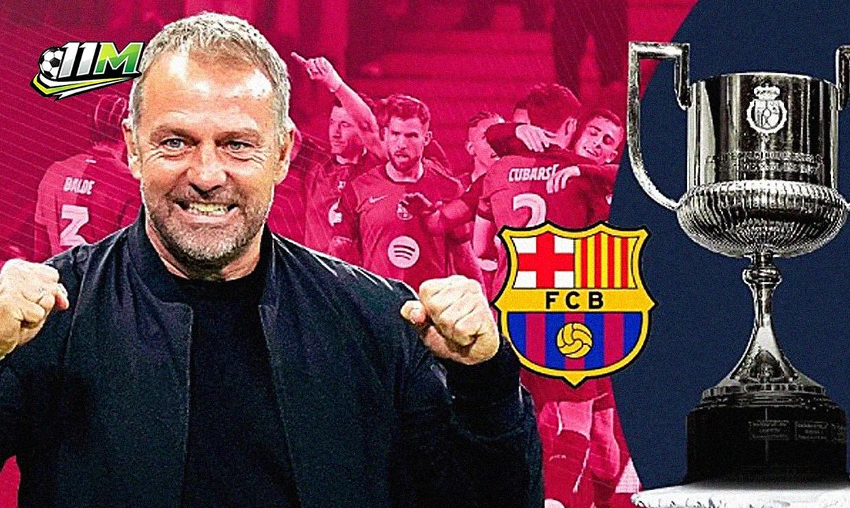 Barca “trói chân” Hansi Flick sau mùa giải thống trị tuyệt đối