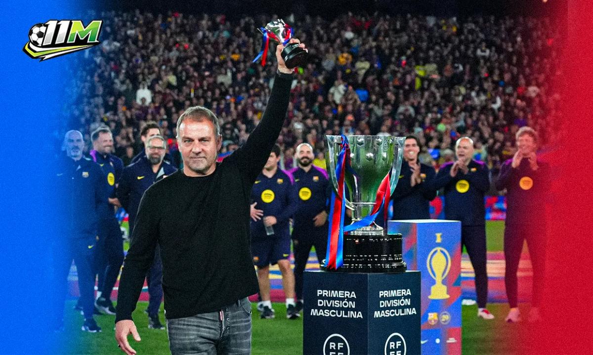 Barcelona xưng vương La Liga: Hansi Flick cam kết tương lai dài hạn tại Camp Nou