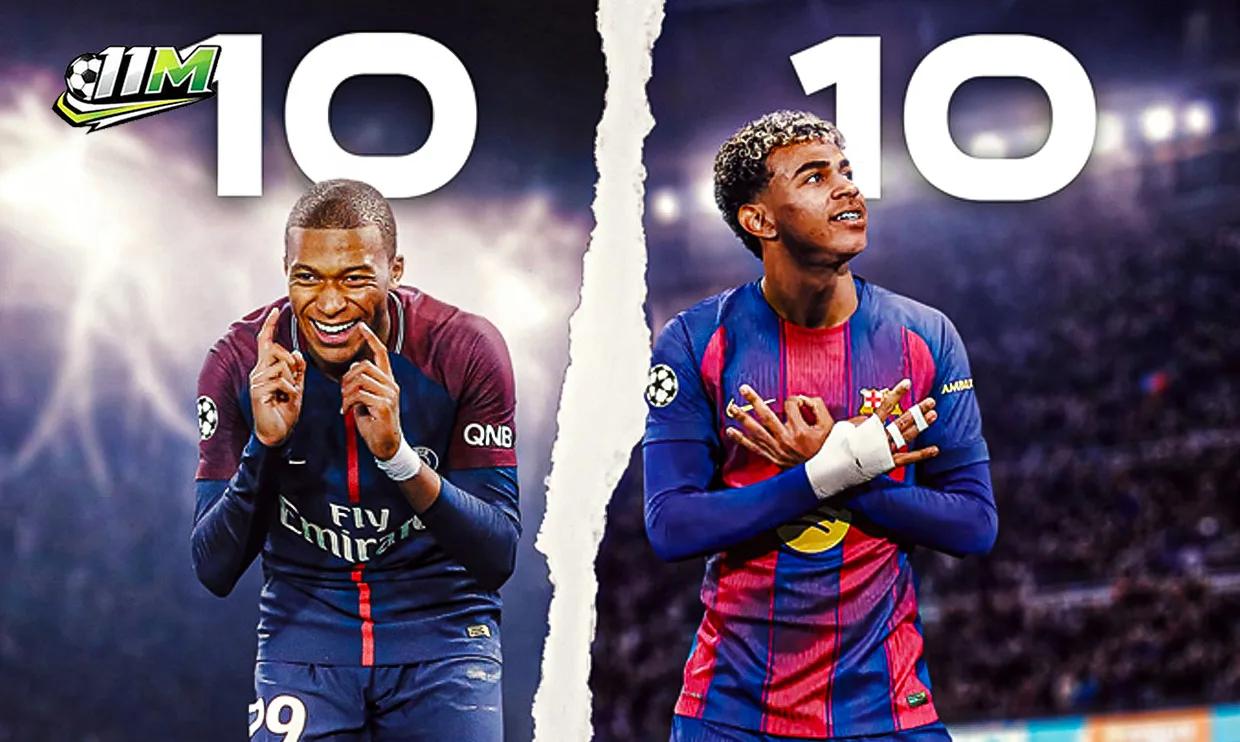 Chấn động Champions League: Lamine Yamal và Lewandowski xô đổ kỷ lục của Mbappe và Messi