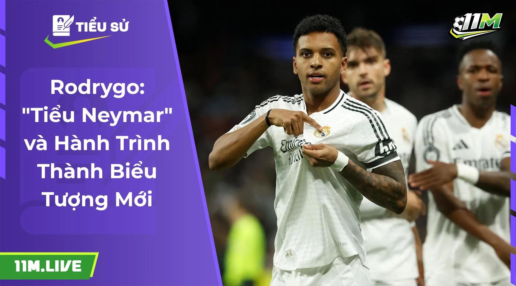 Rodrygo: "Tiểu Neymar" và hành trình thành biểu tượng mới