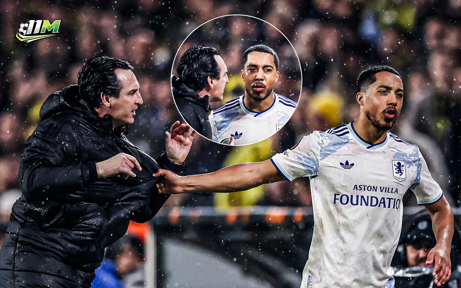 Unai Emery xảy ra XÔ XÁT với học trò của mình ngay trên đường biên