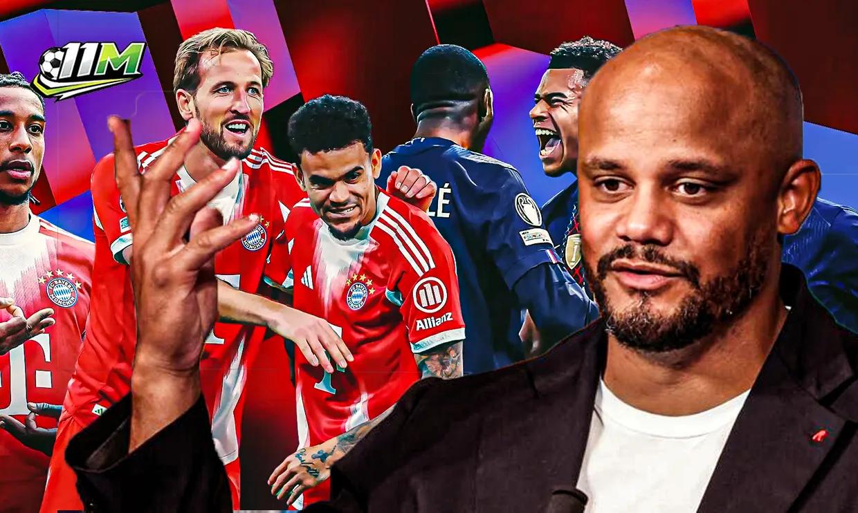 Kompany Tự Tin "Hùm Xám" Sẽ Lật Đổ Nhà Vua PSG Ngay Tại Parc Des Princes