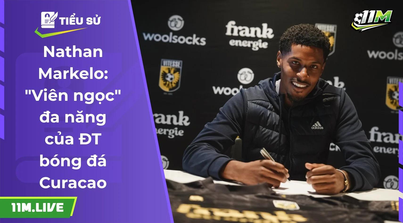 Nathan Markelo: "Viên ngọc" đa năng của ĐT bóng đá Curacao