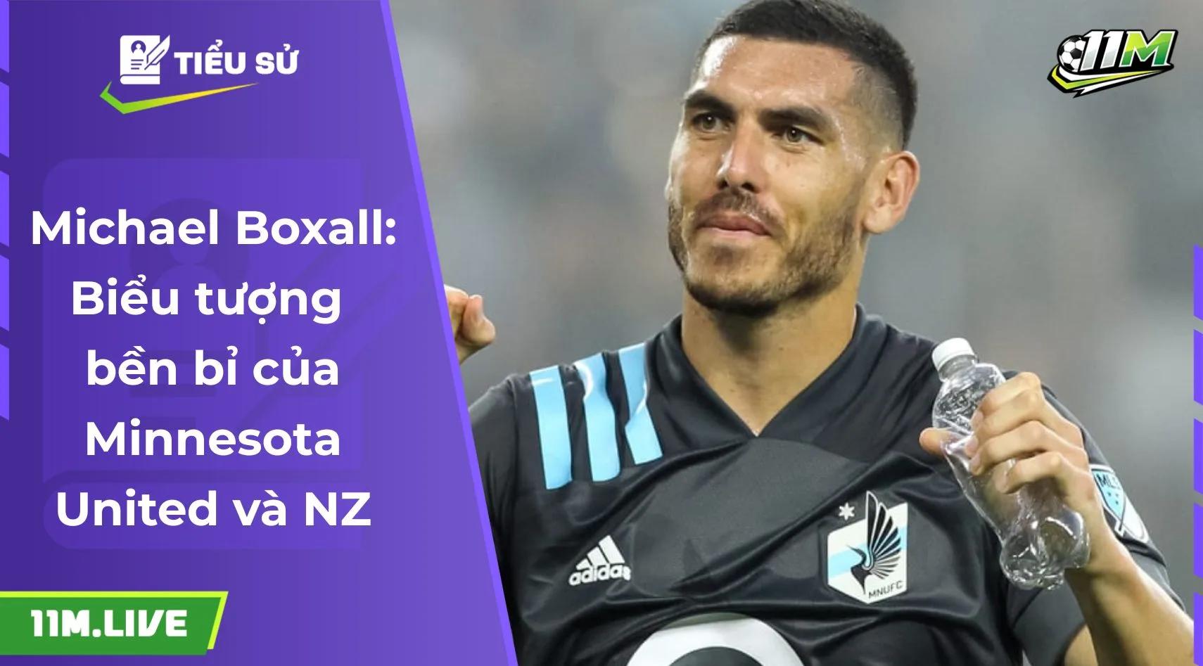 Michael Boxall: Biểu tượng bền bỉ của Minnesota United và NZ