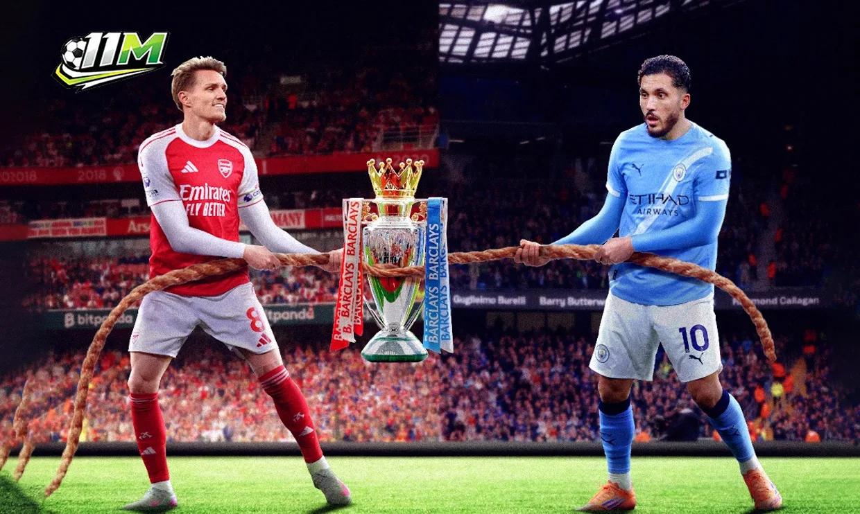 Arsenal hay Man City: Ai có lịch thi đấu dễ hơn trong cuộc đua vô địch?