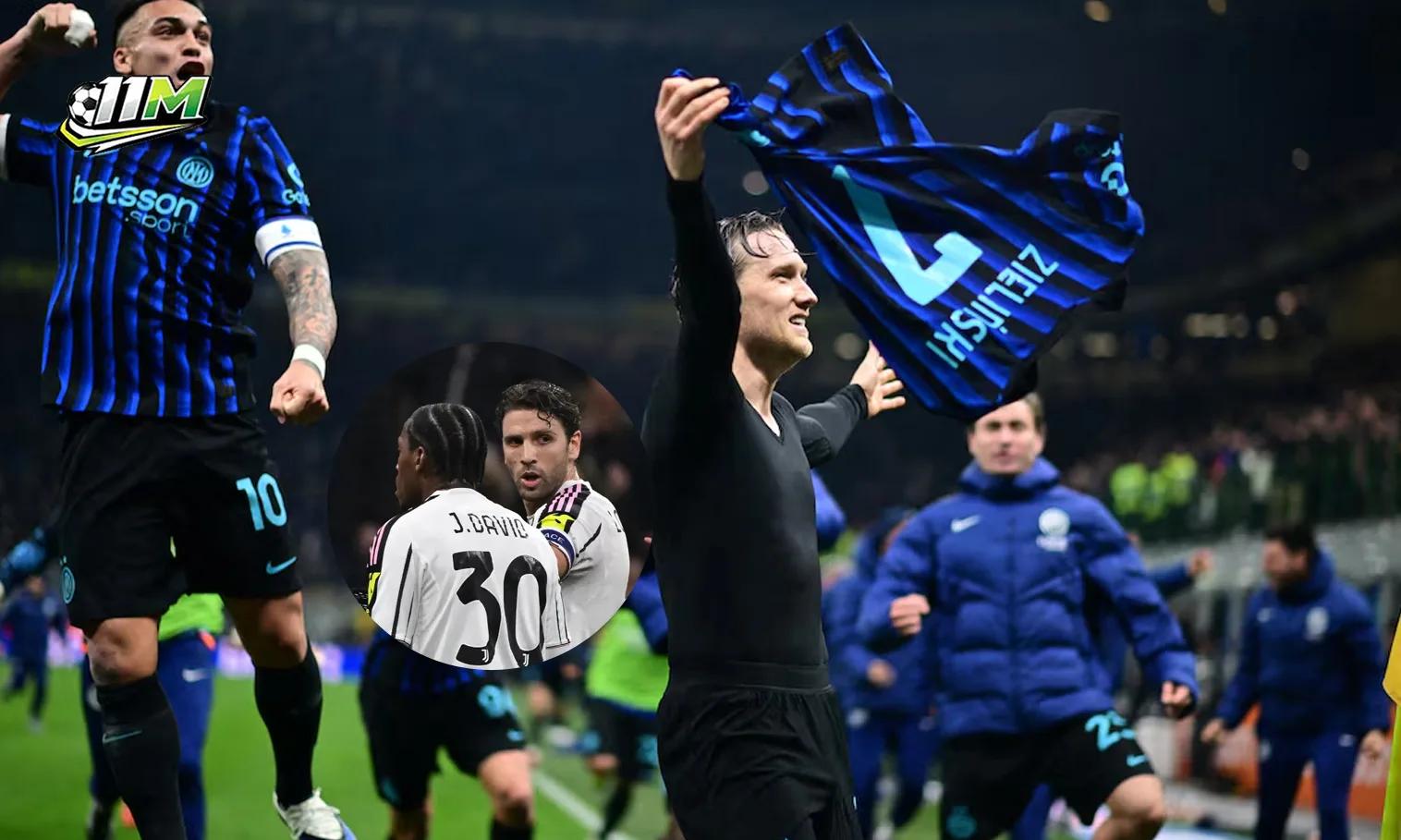 Khi Inter viết lại lịch sử trước "Bà đầm già" tại derby Ý