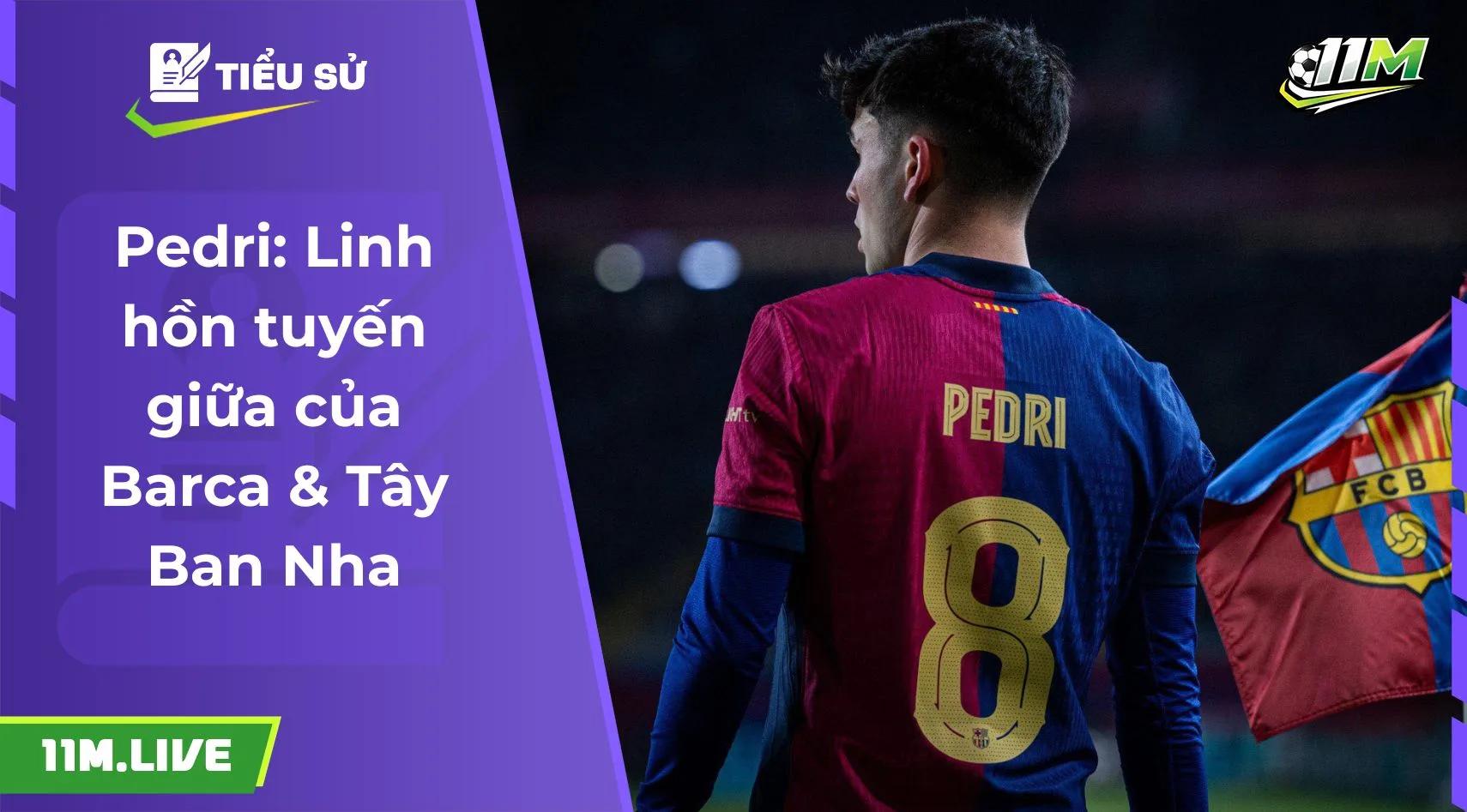 Pedri: Linh hồn tuyến giữa của Barca & Tây Ban Nha