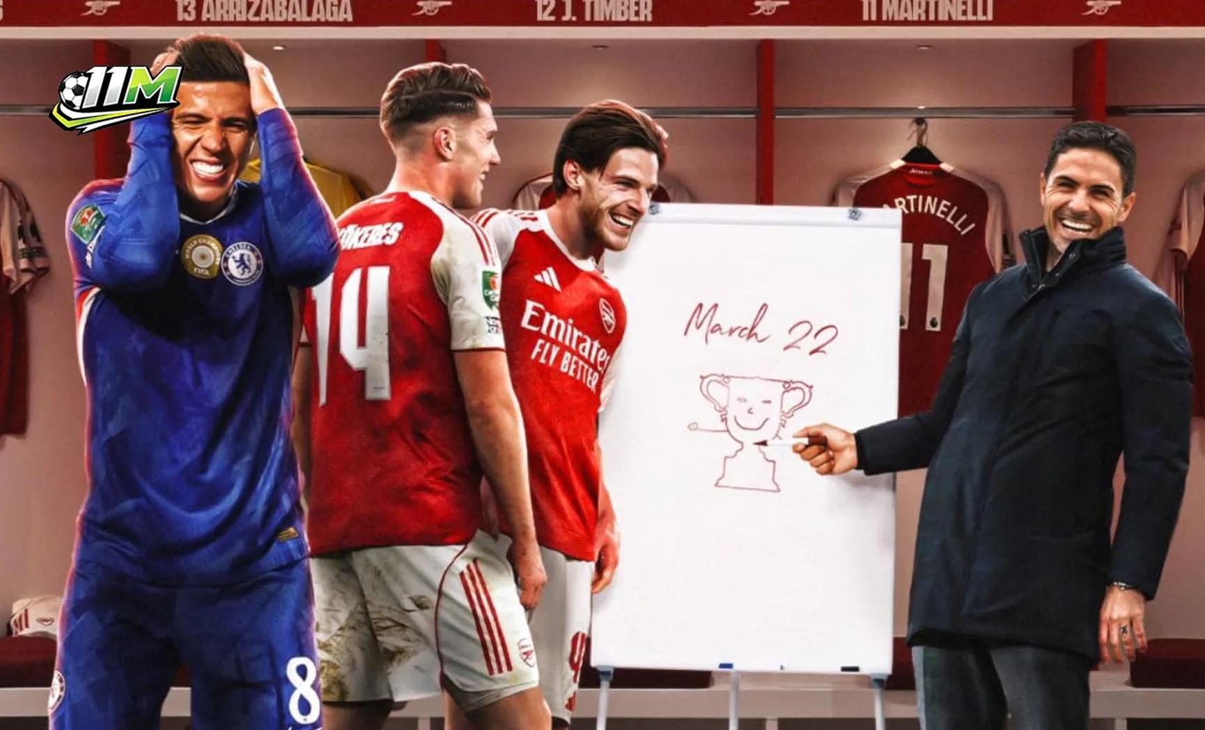 Chiếc "Đồng hồ chết" của Arteta: Vũ khí thực dụng đưa Arsenal thống trị