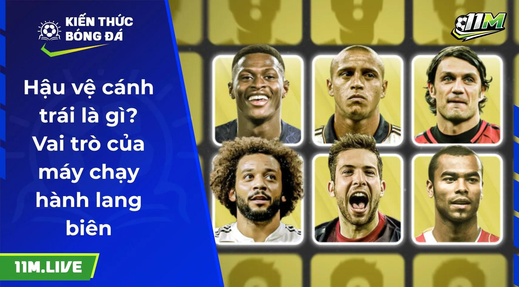 Hậu vệ cánh trái là gì? Vai trò của máy chạy hành lang biên