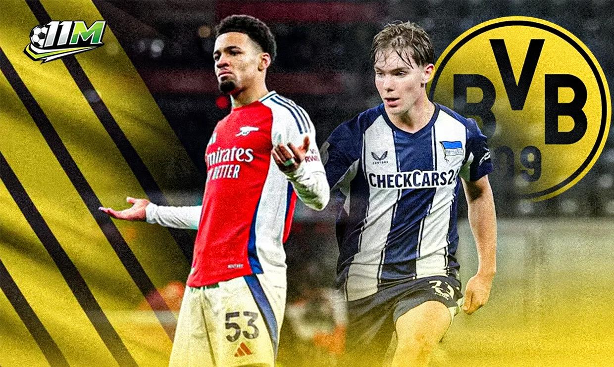 Dortmund dồn lực chiêu mộ bộ đôi thần đồng Eichhorn và Nwaneri