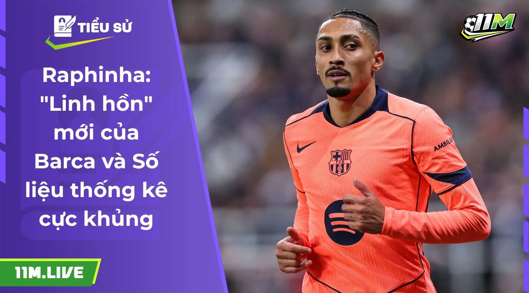 Raphinha: "Linh hồn" mới của Barca và Số liệu thống kê cực khủng