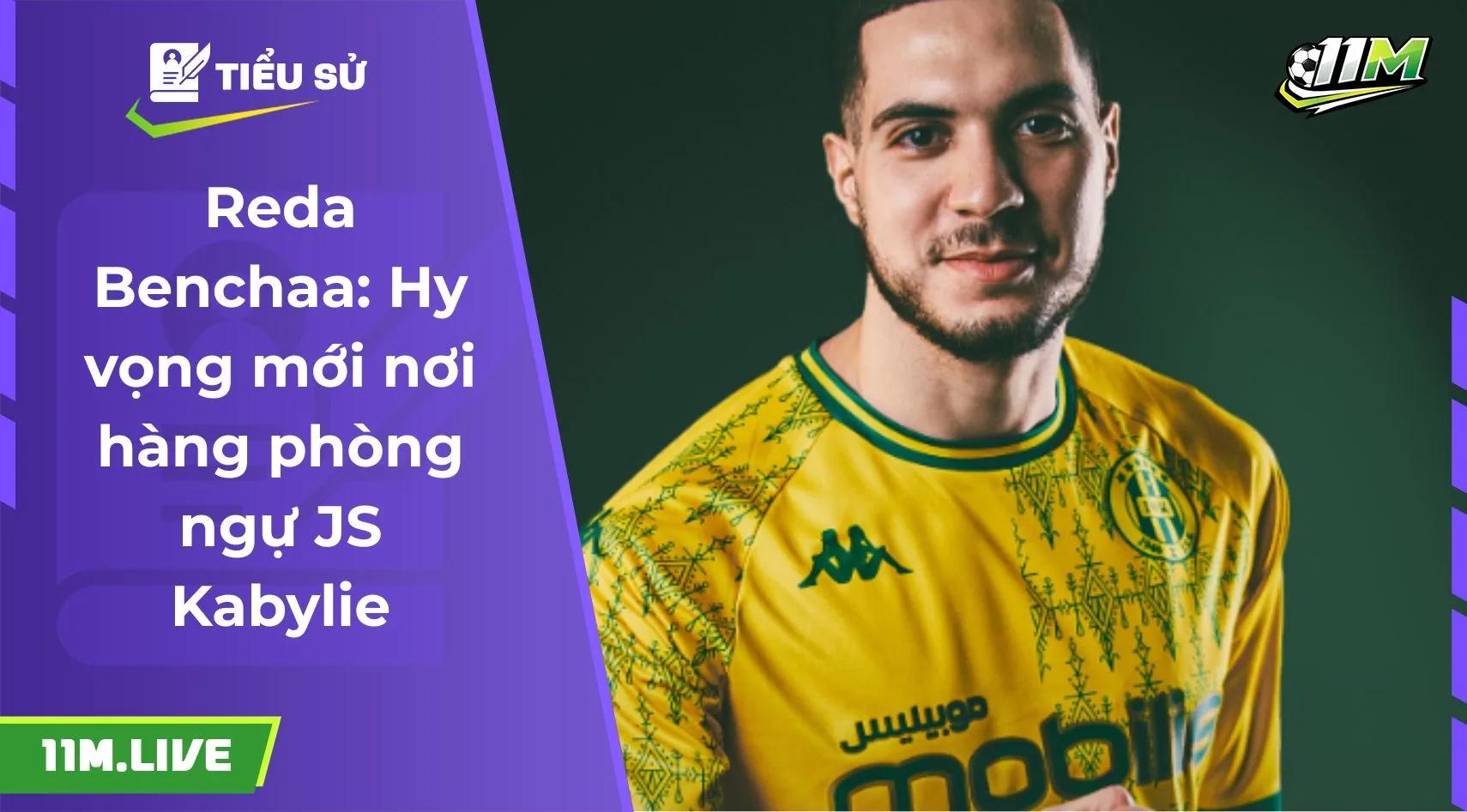 Reda Benchaa: Hy vọng mới nơi hàng phòng ngự JS Kabylie