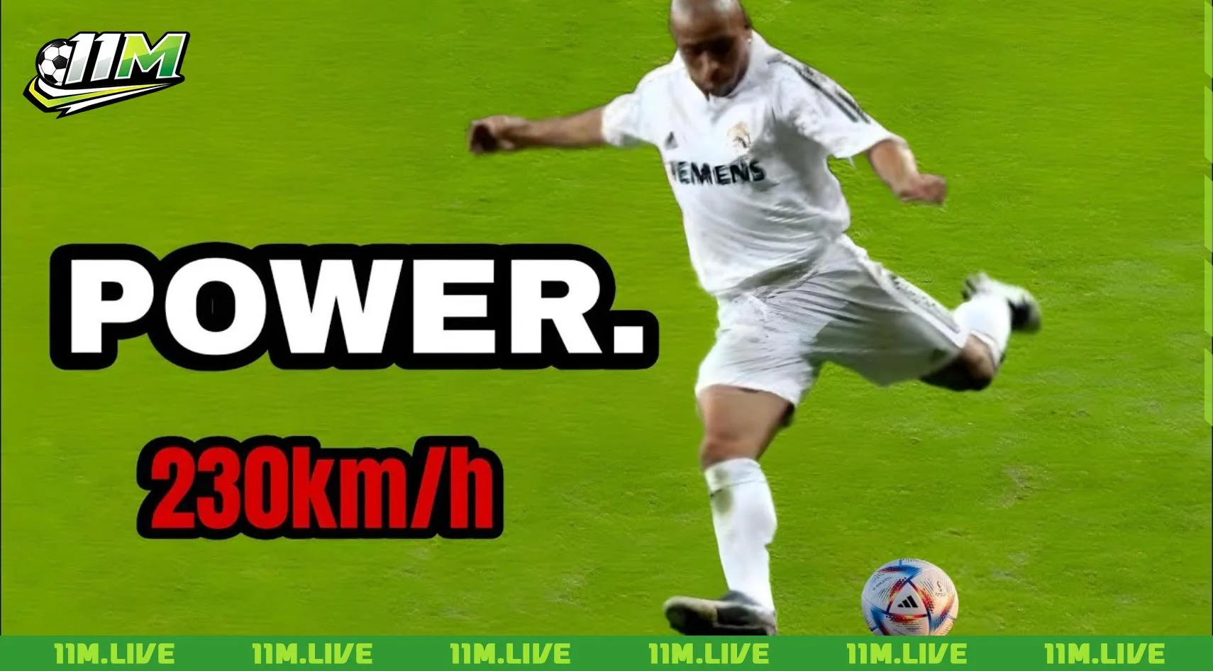 cầu thủ c&oacute; lực s&uacute;t mạnh nhất thế giới