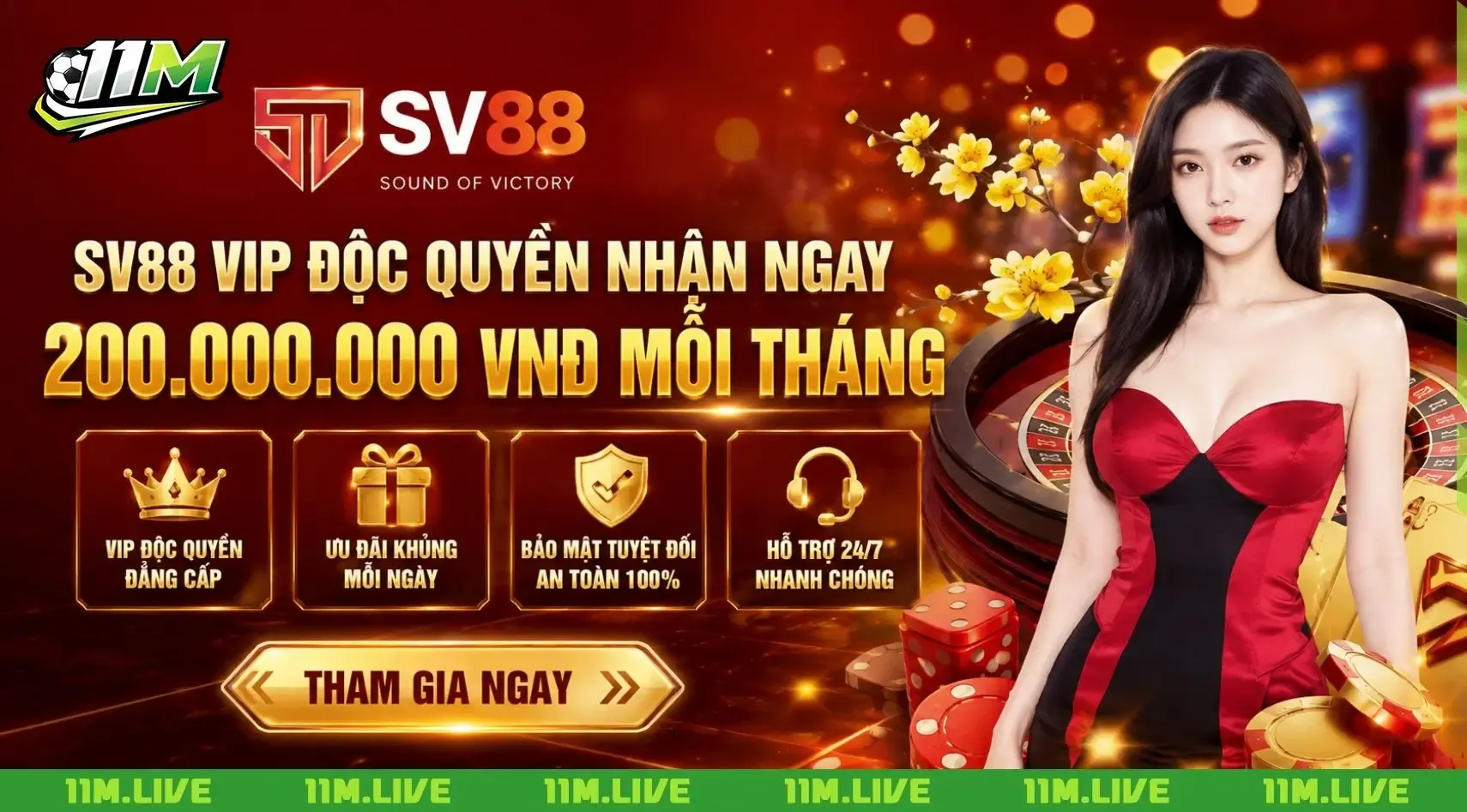 Khuyến m&atilde;i SV88