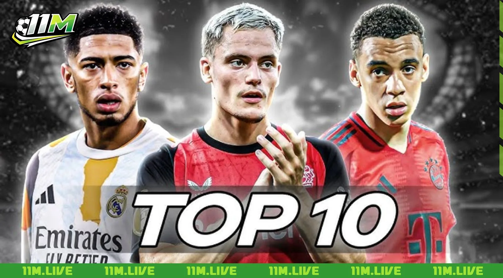 tiền vệ tấn c&ocirc;ng hay nhất hiện nay