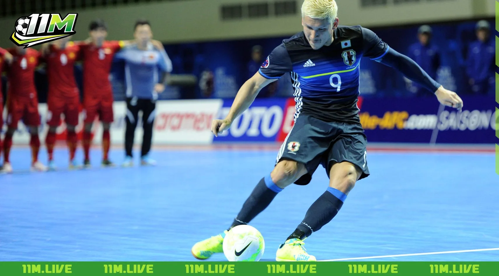 luật b&oacute;ng đ&aacute; 5 người