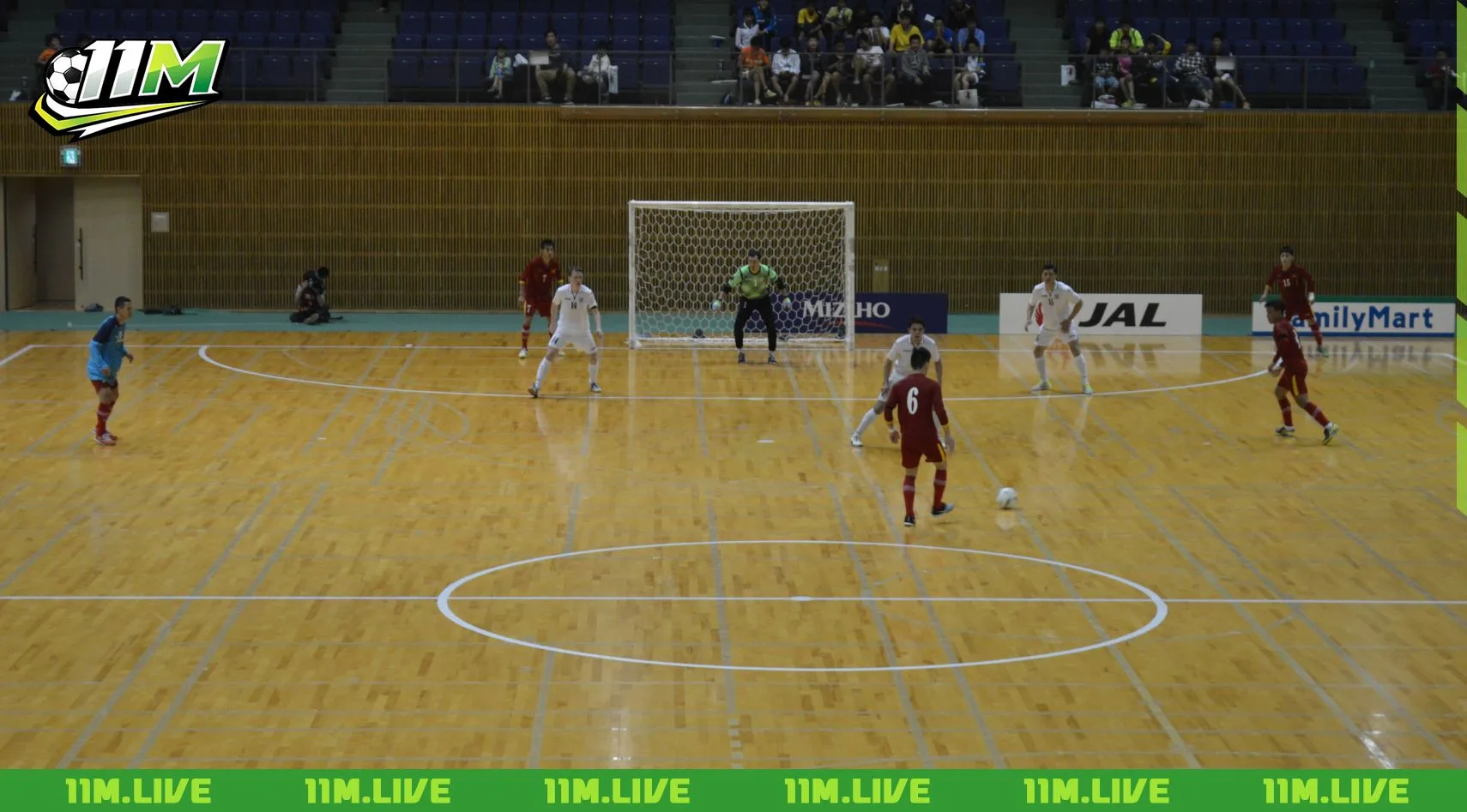 luật b&oacute;ng đ&aacute; 5 người