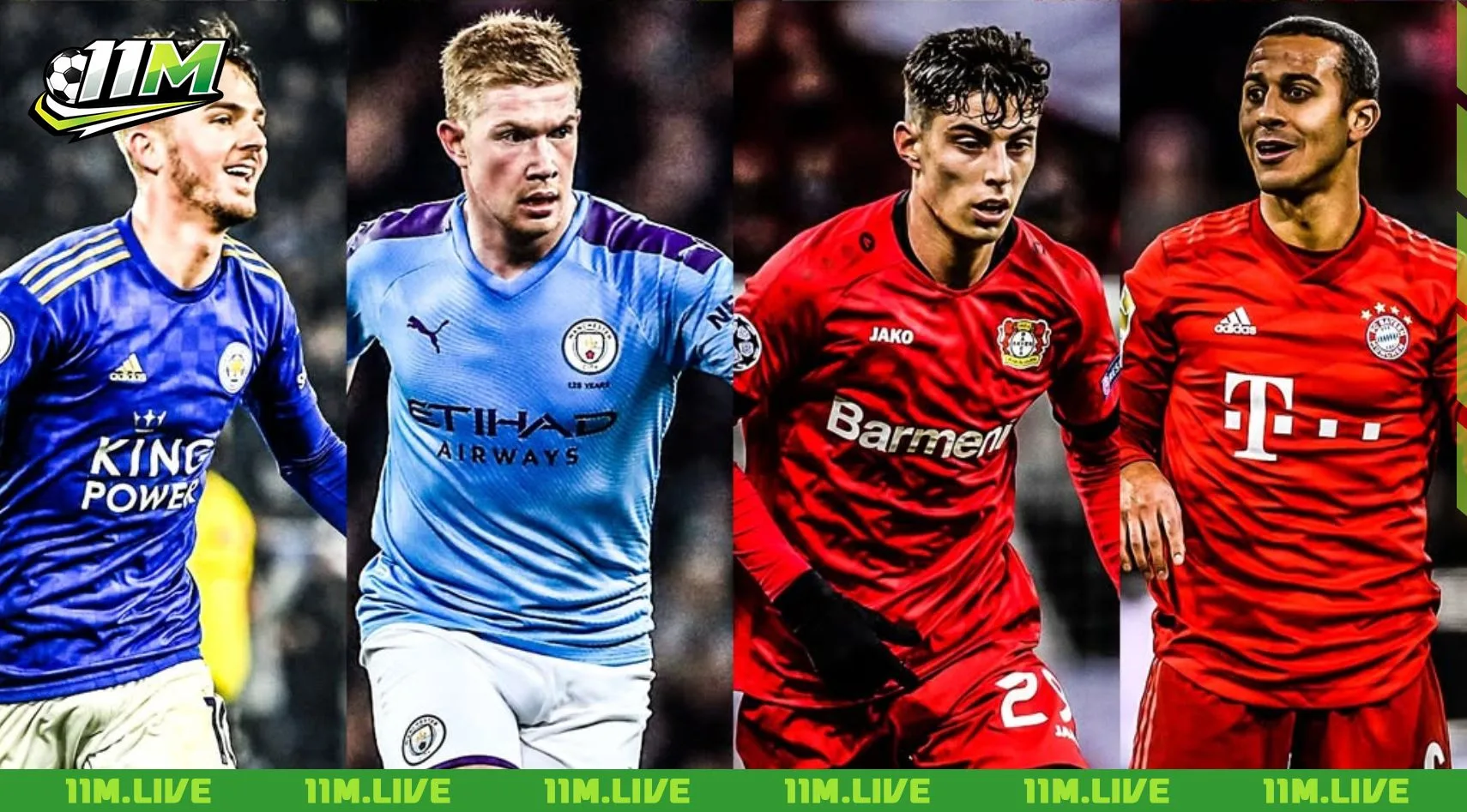 tiền vệ c&aacute;nh phải hay nhất hiện nay